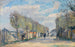 Rue de la Ferté-sous-Jouarre - Albert Lebourg — visning af kunstværket