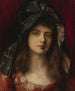 Le Bonnet vert - Albert Lynch — visning af kunstværket