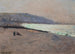 Bord ved havet nær Carteret - Albert Marquet — visning af kunstværket