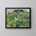 Alger-blomster - Albert Marquet — indrammet kunstværk på væggen