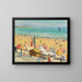 La Plage des Sables d'Olonne - Albert Marquet — indrammet kunstværk på væggen