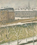 La Sainte-Chapelle under sneen - Albert Marquet — visning af kunstværket