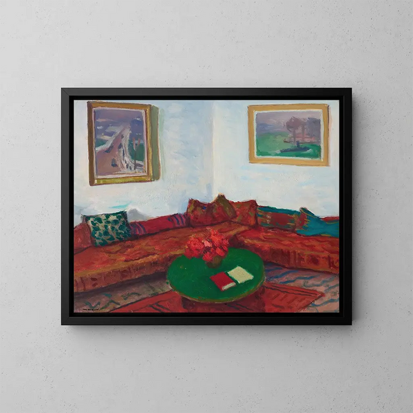 Le Divan - Albert Marquet — indrammet kunstværk på væggen