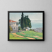Le Sentier Laperlier, Alger - Albert Marquet — indrammet kunstværk på væggen