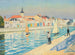 Fiskere ved linen ved La Chaume - Albert Marquet — visning af kunstværket