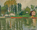 Les Peupliers à Villennes - Albert Marquet — visning af kunstværket