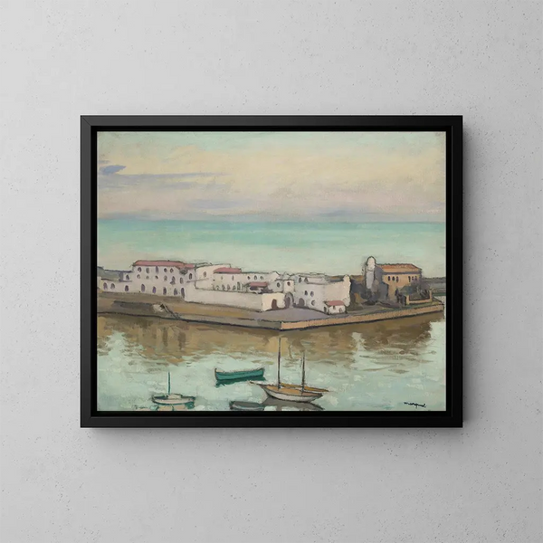 Lot de l'Amirauté - Albert Marquet — indrammet kunstværk på væggen