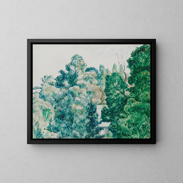 Parc Vernet-les-Bains, Pyrénées-Orientales - Albert Marquet — indrammet kunstværk på væggen