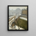Paris Pont-Neuf Slutningen på sneen - Albert Marquet — indrammet kunstværk på væggen
