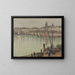 Port de La Rochelle - Albert Marquet — indrammet kunstværk på væggen