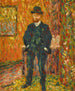 Portrait af André Rouveyre - Albert Marquet — visning af kunstværket