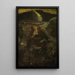 Passagererens sang - Albert Pinkham Ryder — indrammet kunstværk på væggen