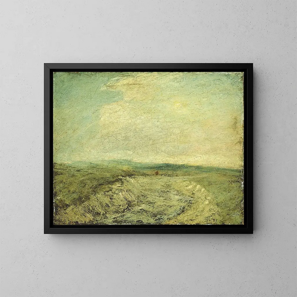 Le canal d'Essex - Albert Pinkham Ryder — indrammet kunstværk på væggen