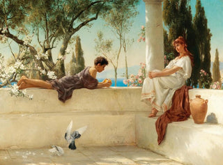 Albert Tschautsch - At The Veranda.webp