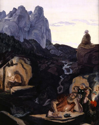 Albert Welti - The Three Hermits.webp