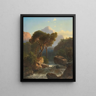 Albert Zimmermann - Southern Mountain Landscape.webp