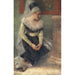 Reproduktion af maleriet Demoiselle de château - Albert von Keller
