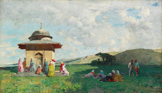 Alberto Pasini - Turkish Women At A Shrine.webp