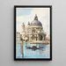 Santa Maria della Salute - Alberto Prosdocimi — indrammet kunstværk på væggen