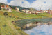 Vue du lac de Saint-Moritz - Alberto Rossi — visning af kunstværket