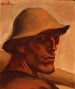 Danse macabre Bauer - Albin Egger-Lienz — visning af kunstværket