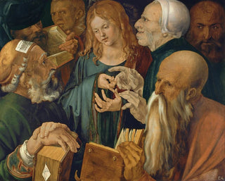 Albrecht Drer - Jesus among the Doctors.webp