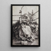 Reproduktion af maleriet Værk: Jomfru på en græsset bænk - Albrecht Dürer
