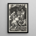La Mise au tombeau - Albrecht Dürer — indrammet kunstværk på væggen