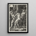 La Flagellation - Albrecht Dürer — indrammet kunstværk på væggen