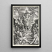 La Résurrection - Albrecht Dürer — indrammet kunstværk på væggen