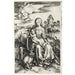 Den Jomfru og Barnet med en abe - Albrecht Dürer — visning af kunstværket