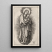 Reproduktion af maleriet La Vierge avec bandeau sur la Lune croissante - Albrecht Dürer
