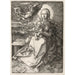 Jomfru med krone og engel - Albrecht Dürer — visning af kunstværket