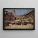 Piazza delle Erbe i Verona - Aleksander Gierymski — indrammet kunstværk på væggen