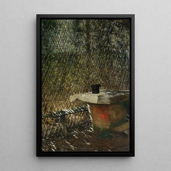 Aleksander Gierymski - Study for the painting In the summer house with a top hat.webp