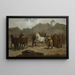 Marked for Heste - Aleksander Kotsis — indrammet kunstværk på væggen