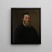 Portrait af Józef Haber - Aleksander Kotsis — indrammet kunstværk på væggen
