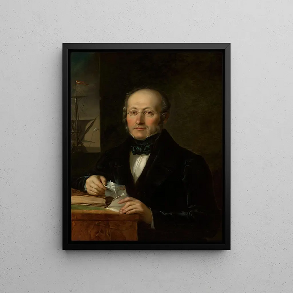 Aleksander Lesser - Portrait of the artists father Levy Lesser.webp