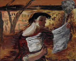 Aleksandrs Drvi - Woman with Leaflets.webp