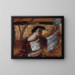 Aleksandrs Drvi - Woman with Leaflets.webp