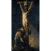 Reproduktion af maleriet La Crucifixion - Alessandro Magnasco