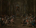 La Synagogue - Alessandro Magnasco — visning af kunstværket