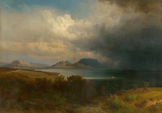 Alexander Brodszky - Storm over Lake Balaton.webp
