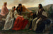 Christ og kvinder - Alexander Demetrius Goltz — visning af kunstværket