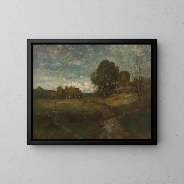 Arkville, New York - Alexander Helwig Wyant — indrammet kunstværk på væggen