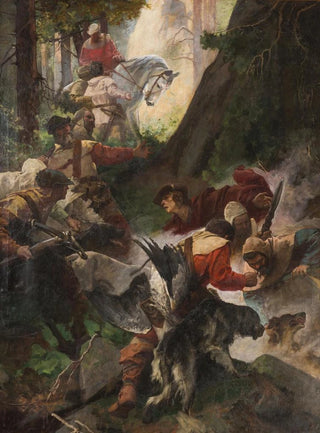 Alexander Jakesch - The Discovery of Hot Springs by Charles IV.webp