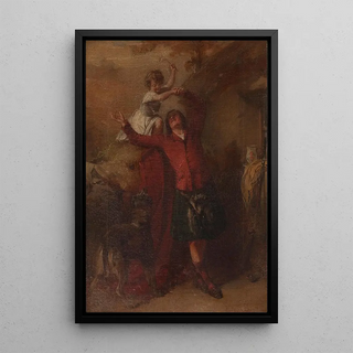 Alexander Johnston - A Highlander his Daughter and a Dog.webp