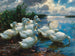 Canards au bord d'un lac - Alexander Koester — visning af kunstværket