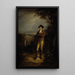 Robert Burns, digter - Alexander Nasmyth — indrammet kunstværk på væggen