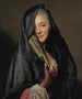 maleriet La Dame au voile, kunstnerens kone - Alexander Roslin — visning af kunstværket